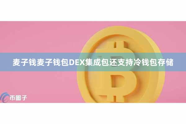 麦子钱麦子钱包DEX集成包还支持冷钱包存储
