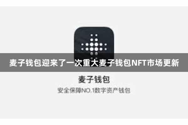 麦子钱包迎来了一次重大麦子钱包NFT市场更新